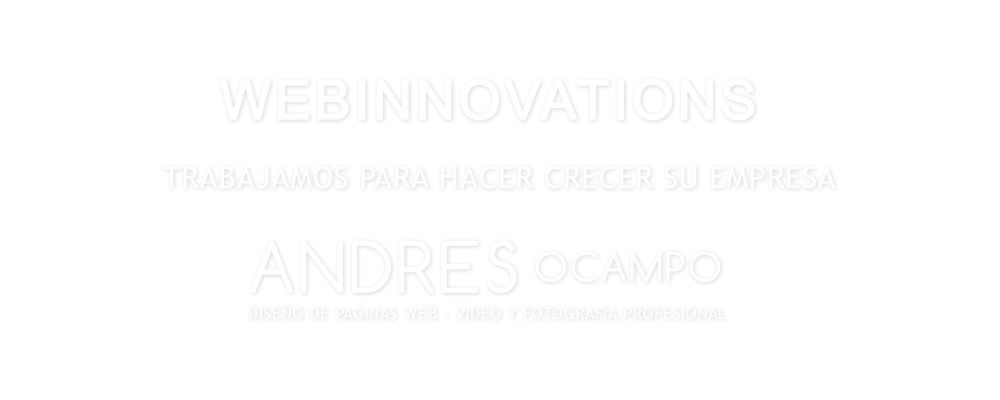 Webinnovations La Solucion a tus Necesidades