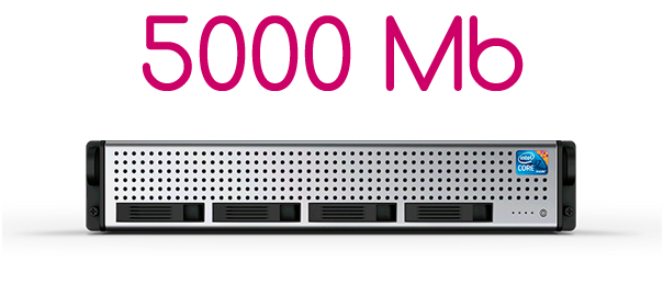 Plan de Hosting 5000 Megas