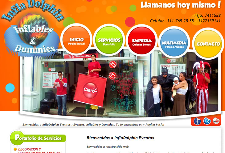 Infla Dolphin Inflables y Dummies